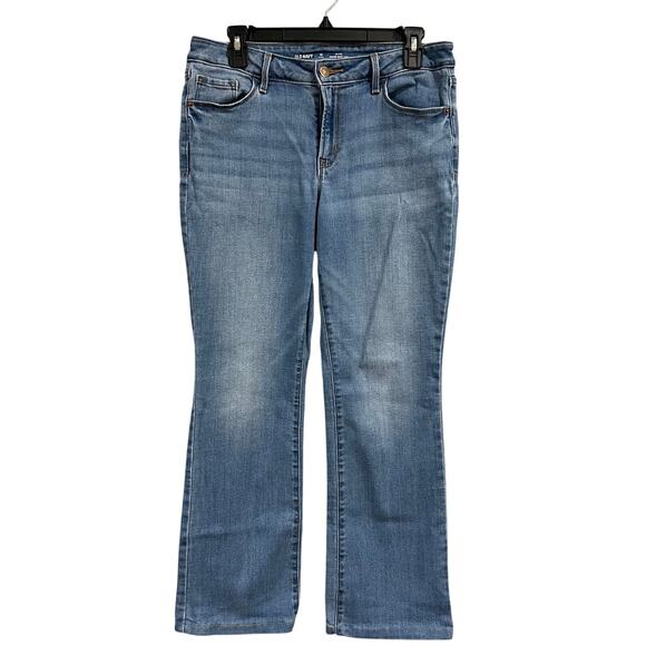Old Navy Kicker Mid Rise Boot Cut Jeans Size 10 Short - Picture 1 of 4